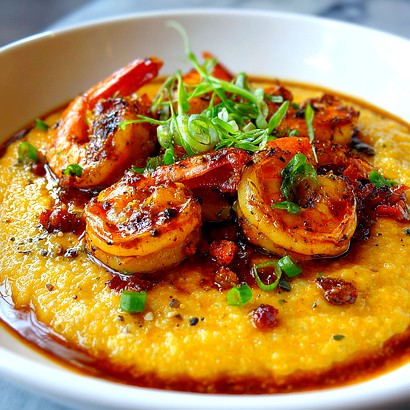Cajun Shrimp-N-Grits