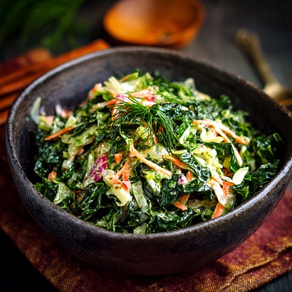 Collard Green Slaw