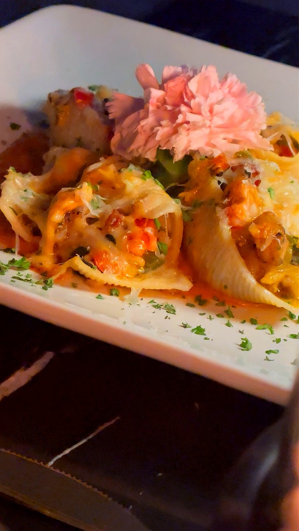 Stuffed Seafood Shells